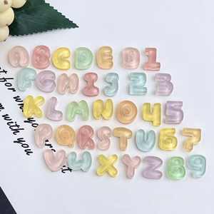 คอลเลกชัน2025ขนาดเล็กเสน่ห์เรซิ่นชาขนมดินสอสีสุนัขท่องเปลือกหอยปราสาทชายหาดอุปกรณ์เสริมเรซิ่น - Product Image 3