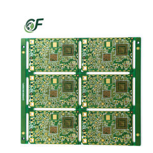 Multilayer PCB Fabrication Service 1 24-lagige HDI-Leiterplatte Kosten günstige kostenlose DFM-Prüfung Kunden spezifischer PCBA-Service FR-4 Material - Product Image 1
