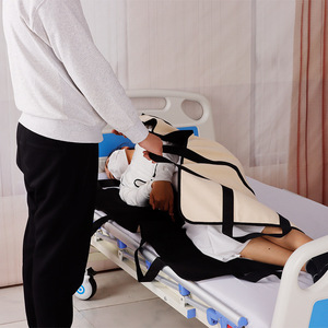 Patient <b>Transport</b> Mat Moving Mat Stairs Carrying Belt Turning Belt Elderly Care Product Beige Jacquard Tear Resistant - Product Image 1