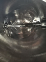 Mélangeur à tambour vertical de poudre de laboratoire 304 universel en acier inoxydable de qualité alimentaire mélangeur à cône en V avec CE