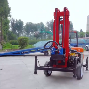Draagbare Diesel Pneumatische Waterput 200M Boorgat Boormachine Diepe Put Roterende Boorinstallatie - Product Image 6