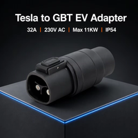 Adaptateur EV AOTAI Tesla vers GBT Type2 pour recharge EV standard GBT 11KW 230V AC IP54