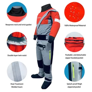 Traje Semiseco de 3 Capas para Hombre, Transpirable y Cálido, para Niños y Adultos, Pesca en Kayak, ATV y UTV - Product Image 4