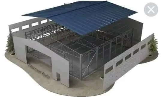 Prefabricated Workshop Steel Structure Metal Precios De Casa Prefabricada portable Building Frame Warehouse Prefab Shed Storage