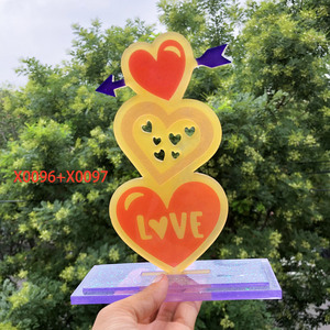 Molde de Silicona para Resina Hecho a Mano, Estilo Ins, Adornos Decorativos y Herramientas para Pasteles, Molde de Yeso para Resina - Product Image 5