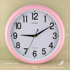 Nouvelle <span class=keywords><strong>Horloge</strong></span> Murale Keshi 2024, Design Champêtre Français, Diamètre 80mm, Simple, Créative, Silencieuse à Mouvement Continu, Vente en Gros - Product Image 5