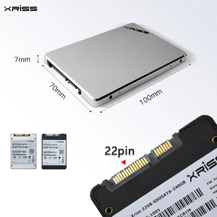 Жесткий Диск Внутренний твердотельный диск Жесткий диск для ПК SSD 2 5 дюймов Sata 128 ГБ 256 ГБ 512 ГБ 1 ТБ Интерфейс Sata 3