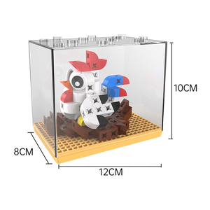 Pungrow Bằng Sáng Chế DIY Pixel Hộp Trẻ Em Sáng Tạo Xây Dựng Khối Bộ Hiện Đại Dậu Câu Đố Đồ Chơi Tùy Chỉnh Điều Kiện Mới Anime Nhân Vật - Product Image 6