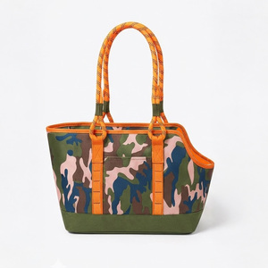 Sac de transport pour animaux de compagnie personnalisé, écologique, léger, pour voyages <span class=keywords><strong>en</strong></span> plein air, randonnée, <span class=keywords><strong>panier</strong></span> avant de vélo, <span class=keywords><strong>lavable</strong></span>, pour petits chiens, chats, chiots - Product Image 4