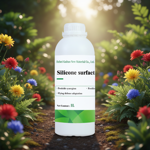 Adjuvant de pulvérisation de pesticides à faible mousse à base de trisiloxane, réduit la tension superficielle et améliore la pénétration - Product Image 1