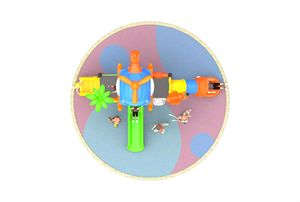 Roundabout Kids <span class=keywords><strong>Cocomelon</strong></span> Niños Parque infantil al aire libre Playa Montessori Gimnasio Esculturas de fibra de vidrio <span class=keywords><strong>para</strong></span> parques infantiles Ideas Fattoria - Product Image 3