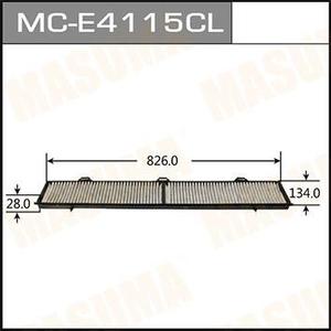 MC-E4115CL MASUMA ไส้กรองฝุ่นละอองในห้องโดยสารรถยนต์ สำหรับระบบปรับอากาศ ดักจับฝุ่นละอองภายนอก ช่วยให้อากาศภายในรถสดชื่น สำหรับรถยนต์ ALPINA - Product Image 3