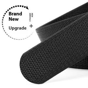 1 año de garantía, cinturón elástico de nailon para hombre, cinturones tácticos de lona duraderos para uniforme, deportes al aire libre, viajes, aventura - Product Image 5