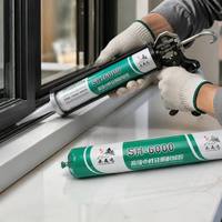 Mastic silicone neutre d'usine, mastic silicone neutre résistant aux intempéries pour portes et fenêtres, non corrosif
