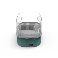 Conception en plastique classique d'aquarium de réservoir de tortue écologique anti-évasion de haute qualité pour la piscine de tortue de reptile-emballage de boîte en gros
