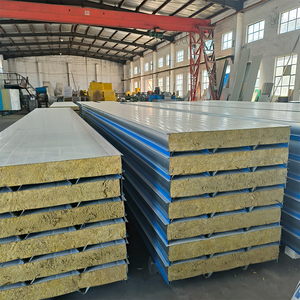 Tấm Cách Nhiệt Chống Cháy Tấm Lợp Tấm Thép Màu Tấm Ốp Tường Bên Ngoài Phòng Sạch Polyurethane <span class=keywords><strong>Foam</strong></span> Sandwich Panel - Product Image 3