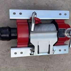 4 Ton 5 Ton kabel hidrolik Penarik kerekan pemulihan truk derek dengan kopling Manual/kawat tali kait - Product Image 1