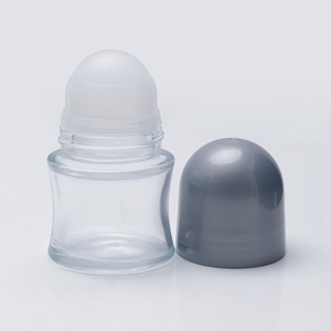Tinh dầu thủy tinh rỗng cuộn trên khử mùi chai với nhựa lăn bóng, 50ml Lăn chai, độc đáo cuộn trên chai nước hoa - Product Image 1