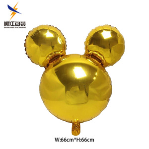 24Inch Helium Minnie Đầu Phim Hoạt Hình Lá Bóng Sinh Nhật Đảng Trang Trí Trẻ Em Đồ Chơi Bơm Hơi Bóng Tắm Globos - Product Image 6