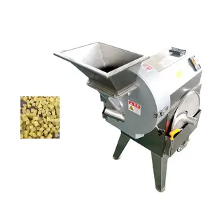 Potato Cubes Cutting Machine Mandoline Slicer Vegetable Cutter Chopper  Slicer - China Duble-Head Vegetable Cutter, Mushrooms Leek Processing  Machine