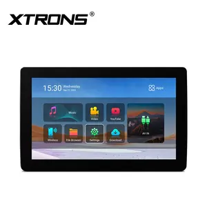 XTRONS 11.6英寸安卓11汽车头枕监视器，内置扬声器高清输入触摸屏汽车后座监视器