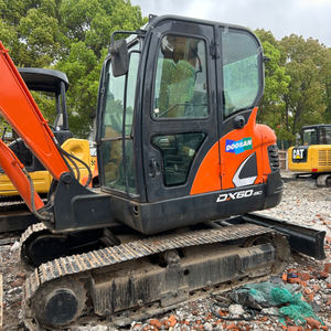 รถขุด Doosan DX60 DX55 มือสอง ของแท้จากเกาหลี รถขุดขนาดเล็กแบบตีนตะขาบ ขาย - Product Image 2