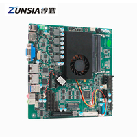 Placa base industrial Zunsia OEM Intel 8th I3/i5/i7 procesador x86 placa base 2 * DDR4 Placa de PC integrada Mini placa base Itx