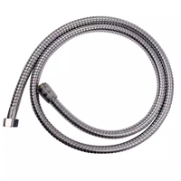 Tuyau de douche en PVC de qualité professionnelle d'usine pour tuyau de douche en acier inoxydable flexible chromé de 1M