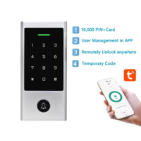 Tuya Smart Life WLAN-Zugangskontroll-Tastatur 125KHz ID RFID-Karte Touchscreen-Tastatur Zugangssteuerung Elektrisches Türschloss-System