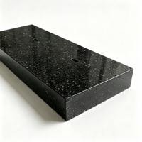 Bloc de base rectangulaire en granit épais pour fondation de machine de précision