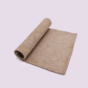 Fibre naturelle de jute pour tapis de plantation agricole Micro tapis de jute de semis verts hydroponiques