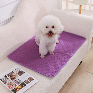 <strong>Washable</strong> Waterproof Reusable Absorbent Pet Bed Solid Pattern Puppy <strong>Dog</strong> Urine Diaper <strong>Pads</strong> <strong>for</strong> Training <strong>for</strong> Training Pet <strong>Pee</strong> Mat - Product Image 6