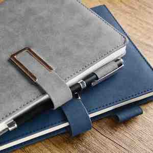 High Quality A5 PU Leather Hardcover <b>Journal</b> Notebook Thermal Binding 100 Sheets Magnetic Closure Embossed Logo Digital Printing - Product Image 4