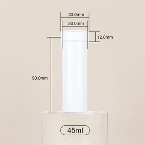 25ml 35ml 45ml 55ml 75ml 85ml White Color PP Health Supplement Chewing Gum Pill <b>Bottle</b> Vitamin <b>Plastic</b> <b>Bottle</b> - Product Image 4