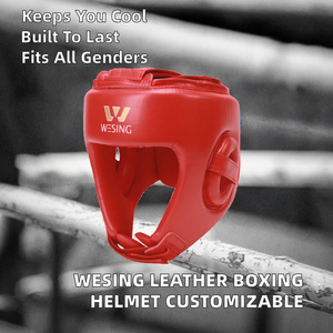 Protector de Cabeza de Boxeo Wesing de Microfibra de Alta Calidad, Casco Transpirable Unisex, Diseño Personalizable al por Mayor, Modelo 1002A1 - Product Image 2