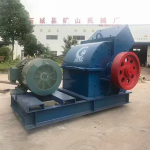 20TPH Rock Stone Sand Making Process Plant Hammer Mill Crushing Industrial Glass Bottle Crusher for Sale