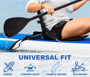 Adjustable Deluxe Kayak Soft <b>Fishing</b> Seat Boat Sup Paddleboard Paddle Board Chair JNH-KS1 <b>Fishing</b> Kayak Seat Adjustable Deluxe K - Product Image 3