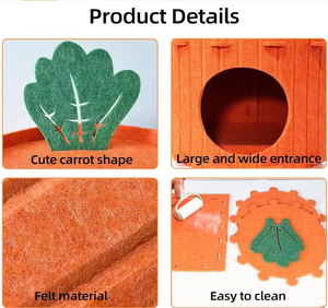 Materiales PET, Casa para Gatos, Cueva para Gatos, Interior y Exterior, Ecológica, Resistente al Agarre y al Desgaste - Product Image 4