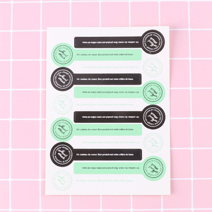 Customizable <strong>Strong</strong> <strong>Adhesive</strong> <strong>Vinyl</strong> Bottle Security Labels Permanent Food Seal <strong>Sticker</strong> Packaging Solution - Product Image 5