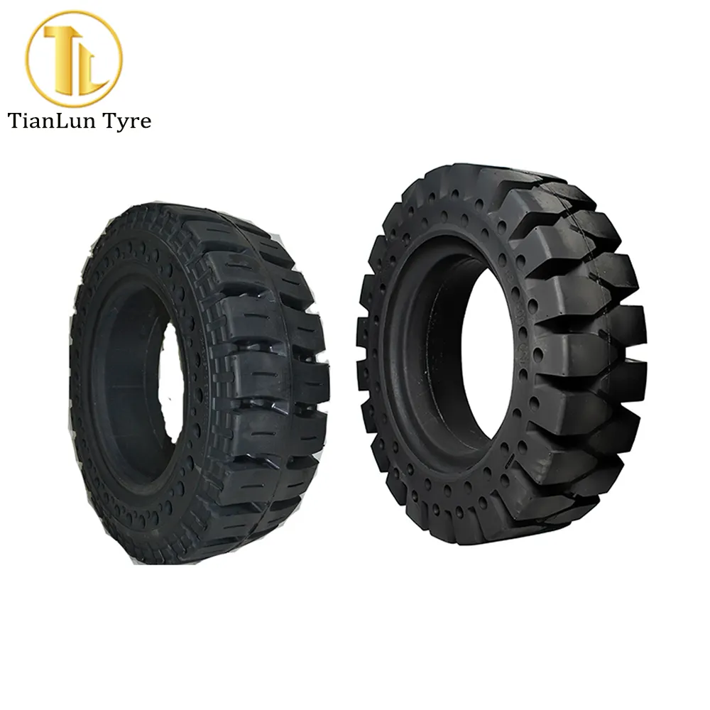 Heavy duty machinery tire forklift tire 1400-24 12.00-20 wholesale solid tyre from China
