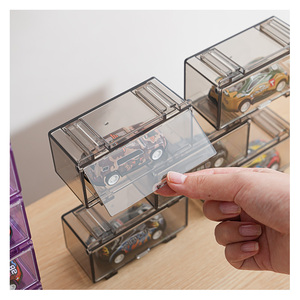 Caja <span class=keywords><strong>de</strong></span> almacenamiento <span class=keywords><strong>de</strong></span> modelo <span class=keywords><strong>de</strong></span> coche <span class=keywords><strong>de</strong></span> juguete ahorrador <span class=keywords><strong>de</strong></span> espacio modelo <span class=keywords><strong>de</strong></span> coche 1:64 <span class=keywords><strong>diorama</strong></span> para caja <span class=keywords><strong>de</strong></span> exhibición <span class=keywords><strong>de</strong></span> ruedas calientes - Product Image 3