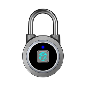 Chống Nước Sinh Trắc Học Thông Minh Ổ Khóa Cho <span class=keywords><strong>Bluetooth</strong></span> Keyless Khóa Vân Tay Ứng Dụng Di Động Cho Phòng Tập Thể Dục Trường Locker Lưu Trữ Gỗ - Product Image 1