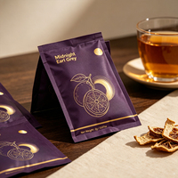 Mini-sachets de thé personnalisés imprimés, écologiques, portables, de qualité alimentaire, en papier laminé