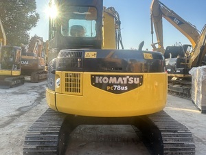 Excavadora Komatsu Pc78us usada de 8 toneladas, baja hora, condición Original, excavadora hidráulica japonesa sobre orugas PC78us - Product Image 5