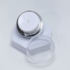 Pot à pompe sans air 15/30/50g, flacon vide en acrylique pour crème, rechargeable, avec bouchon à vis, pour crème contour des yeux, facile à transporter, maquillage de voyage - Product Image 2