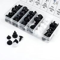 Clips de carrosserie automobile universels, rivets en plastique pour voiture, attaches de fixation