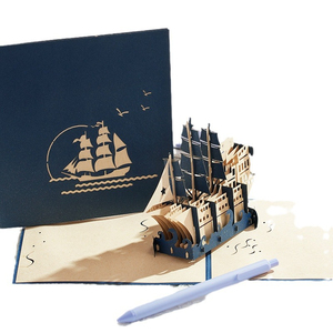 Carte de vœux Tanabata, cadeau tridimensionnel pour petit ami, 3D fait main, DIY - Product Image 5