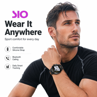 Montre connectée Fitness Round pour iOS, AMOLED 44 mm, résistante à l'eau 3 ATM, appels Bluetooth, moniteur de fréquence cardiaque et de sommeil, OEM ODM, vente en gros