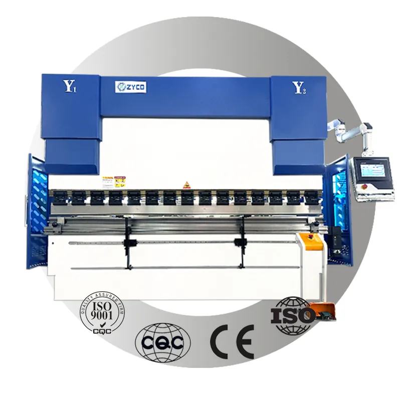 Haute efficacité WE67y/k 40t 1600mm Mini Type CNC Machine à cintrer les plaques hydrauliques Petite presse plieuse hydraulique
