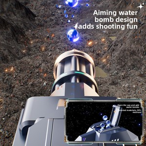 Điện Phun Nước Bullet Launcher Diễn Viên Đóng Thế Xe Tăng Với Âm Nhạc Ánh Sáng 360 ° Xoay Cậu Bé Giống Như Có Thể Tháo Rời Pin Trẻ Em Của <span class=keywords><strong>RC</strong></span> Đồ Chơi Xe Hơi - Product Image 5